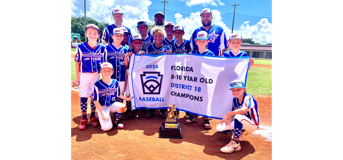 2024 D18 8-10 Baseball Champions